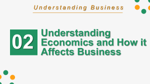 2. Understanding Economics and How it Affects Business 