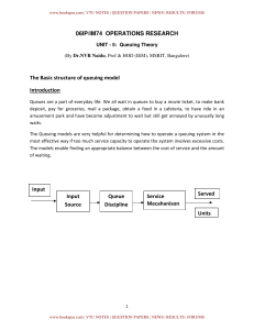 MODULE-4-Queueing-Theory