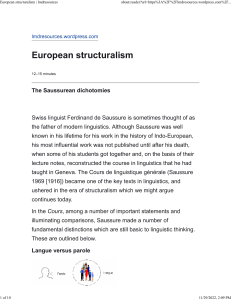 European structuralism lmdresources