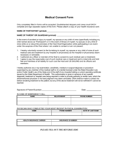 medical consent form 10