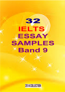 32 IELTS essay samples band 9