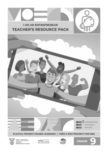 Grade 9 Term 3 2021 - Teacher s Resource Pack