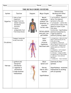 Body System Functions