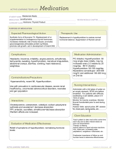 Copy of medication template