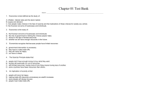 Chapter 01 TestBank