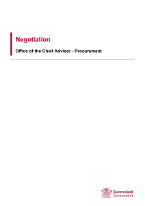 procurement guide negotiation