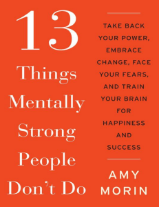 13 Things Mentally Strong Pe
