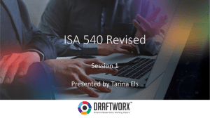 ISA 540 Session 1