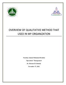 qualitative method #2