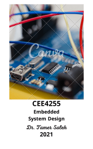 to print CEE 4255 Embedded System Design