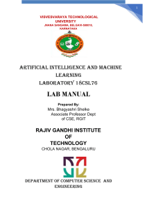 AIML lab manual