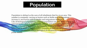 Population Year 7
