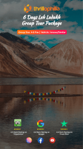 6 Days Leh Ladakh Group Tour Package