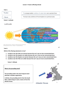 weather and climate lesson 2