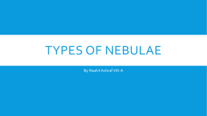 Types of nebulae (EnS)