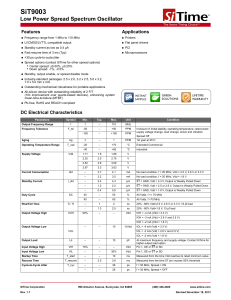 SiT9003-datasheet