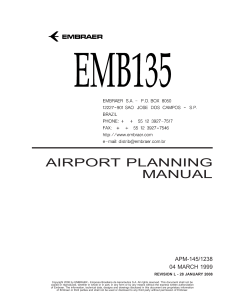 Airport Planning Manual ERJ135