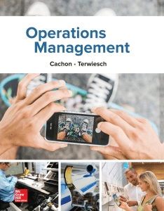 GÃ©rard Cachon  Christian Terwiesch - Operations Management-McGraw-Hill Education (2016)