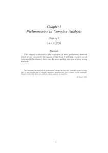 Chapter1 solutions to complex analysis by stein