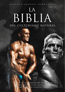La Biblia del Culturismo Natural - Roberto Amorosi Hernandez (Extracto)