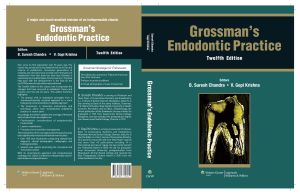 Grossmans Endodontic Practice-12th Edition