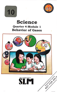 SCIENCE10-QUARTER 4-MODULE 1