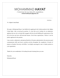 Mohammad hayat cover letter 