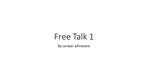 Free Talk 1
