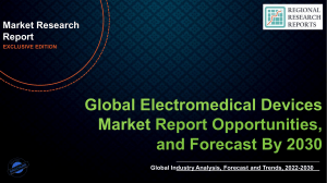 Global Electromedical Devices Market With Manufacturing Process and CAGR Forecast by 2030
