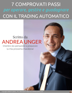 Andrea Unger  7 PASSI PER IL TRADING AUTOMATICO