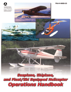 Seaplane Operations Handbook