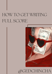 How to get Writing full score @gedchincha 221221 162044