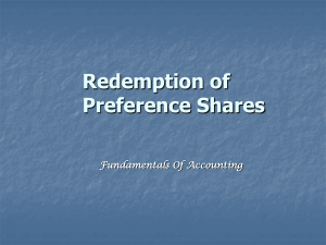 16779Preference Shares