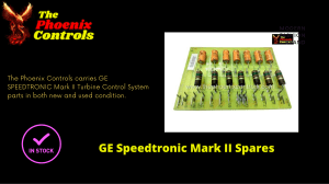 GE Speedtronic Turbine Spares Available Online-The Phoenix Controls