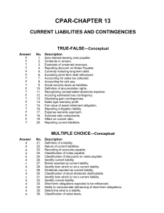 ch13 current liabilities and contingencies