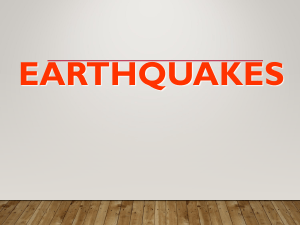 Earthquake PPT [Autosaved]