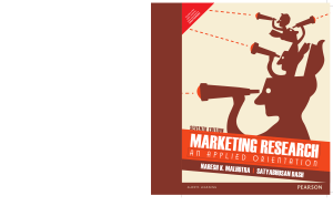 Marketing Research Book