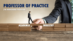 Professor of Practice