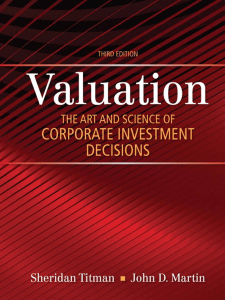 Valuation  The Art and Science of Corporate Investment Decisions ( PDFDrive )