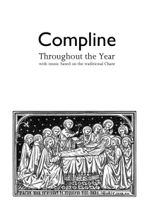 ¶ Chant Compline from Common Worship (Anglican / Church of England)
