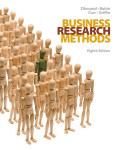 Business Research Method Zikmund 8th edition
