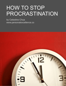 how-to-stop-procrastination-personal-excellence-ebook