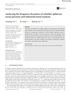 Analyzing the frequency dynamics of volatility spillovers across precious and industrial metal markets
