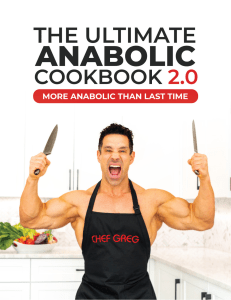 Anabolic Cookbook