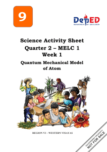 LAS Science 9 MELC 1 Q2 Week1
