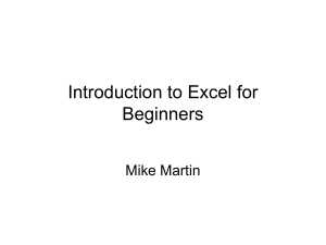 Introduction-to-Excel