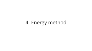 Lecture 12 Energy