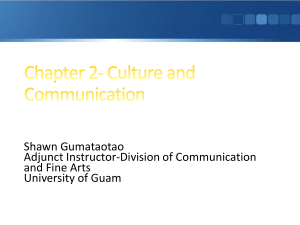 Chapter 2 Culture and Communication