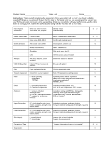 10 Minute Assessment Video Rubric and Instructions (1)