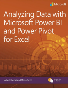 Analyzing Data with Power BI and Power Pivot for Excel-2017